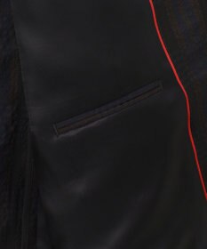 J.PRESS MEN J.PRESSアーカイヴパターン ダークチェックサッカー ジャケット