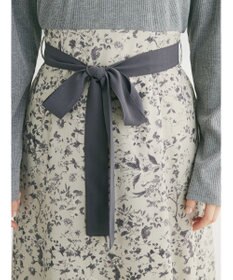 Green Parks ・ＥＬＥＮＣＡＲＥ　ＤＵＥ　リブ×フラワーキリカエワンピ