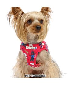 PET PARADISE リサとガスパール ベストハーネス 《パリ柄》 Ｓ 小型犬