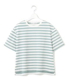 23区 【洗える】シアーフライスボーダー Tシャツ