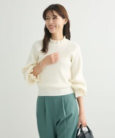 Green Parks ・ｓｗｉｎｇ　ｂｙ　キャンディスリーブリブニット