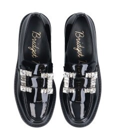 Bridget Birkin 【Bridget Birkin】スクエアビジューローファー