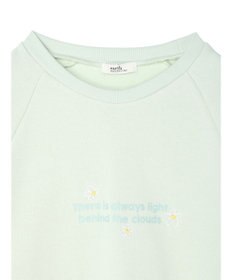 earth music&ecology 袖レースアップウラケプルオーバー