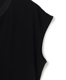 BEIGE， 【Lsize・セットアップ対応】CINDY / 配色ネック フレンチドレス