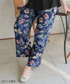 Tiaclasse 【洗える】アソートプリントワイドパンツ