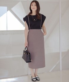 組曲 S ハシゴレースフレンチスリーブ カットソー