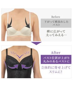 BRADELIS New York 【カヤビューティーラボ】はくだけ簡単!スタイルメイクブラキャミ24  補正 シェイパー