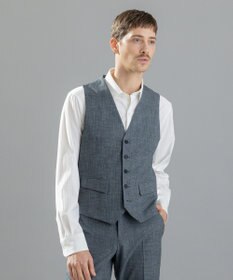 JOSEPH HOMME クールドッツストレッチ　ジレ