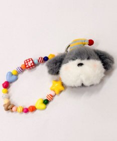 WEGO わんこぬいぐるみビーズキーホルダー