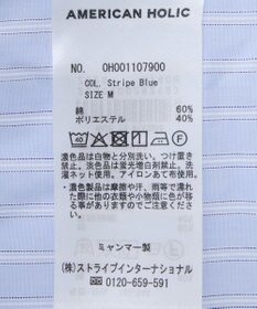 AMERICAN HOLIC 【花粉防止】【イージーケア】ベーシックシャツ