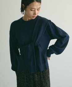 Green Parks armonia．ツイストレイヤードプルオーバー