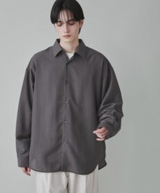 WEGO 【ユニセックス着用ITEM/SMLサイズ展開/冷房対策/紫外線対策】シアーBIGシャツ