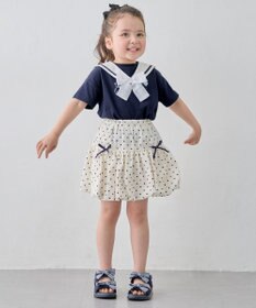 ANY KIDS 【綿100%/接触冷感】ひんやり 2WAY セーラーTシャツ
