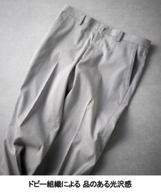 GOTAIRIKU 仕事で着られる綿パン【吸水速乾/ストレッチ/折り目加工】クールマックスコットンパンツ_ノータック（25年モデル）