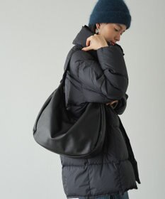 russet ソフトレザーラウンドビッグショルダーバッグ(CE-1325-WEB)