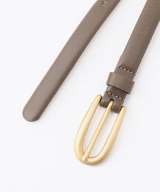 自由区 【WEB限定サイズあり】カーブバックル ベルト
