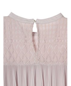 earth music&ecology レースプリーツブラウス