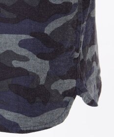 JOSEPH ABBOUD MOUNTAIN 【UNISEX】JOEコットンカモフラージュ シャツ