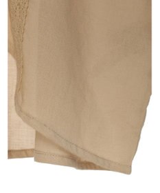 earth music&ecology ギャザーショートブラウス