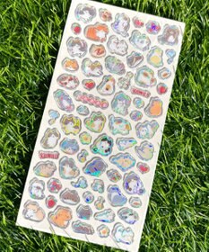 WEGO 【シール】ちびねこちゃんステッカー