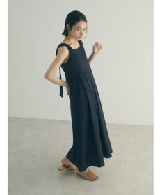 Green Parks armonia.ギャザーストラップワンピース