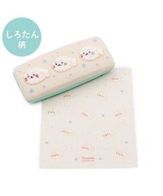 Mother garden しろたん クロス付 サガラ刺繍 眼鏡ケース 《しろたん》 単品