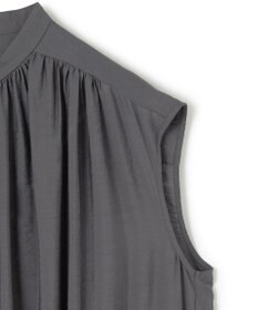 UNFILO ヴィンテージシアー ギャザーワンピース