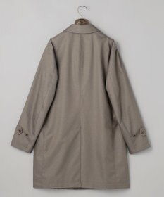 GOTAIRIKU 25年新作/3シーズン対応【防水/軽量/シワになりにくい】メランジカルゼ ステンカラーコート_無地