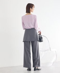 earth music&ecology 微シアーメロープルオーバー