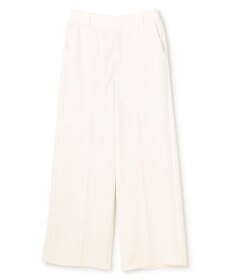 UNFILO L 【ウエストゴム/美シルエット/15サイズ展開】BEAUTY MOVE ワイドストレートパンツ