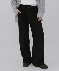 WEGO ローライズバギーフレアスラックス