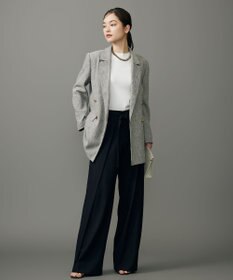 自由区 L 【SHIHOさん着用】フロントディテールラップワイド パンツ