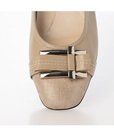 Riz raffinee <Riz raffinee>【3E】バックルリボンモチーフパンプス