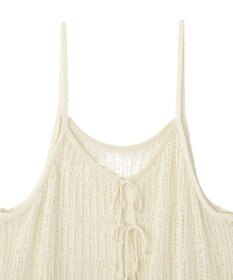 CRAFT STANDARD BOUTIQUE ノットヤーン透かしビスチェ
