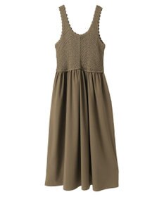 Green Parks ・ＳＵＧＡＲ　ＳＰＯＯＮ　クロシェキリカエワンピース