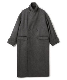 uncrave ライトメルトン ロングチェスターコート