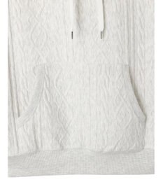 CRAFT STANDARD BOUTIQUE ケーブル柄カットパーカー2