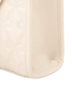 Maison de FLEUR スカーフ付きリボンキルティング2Wayスクエアトート