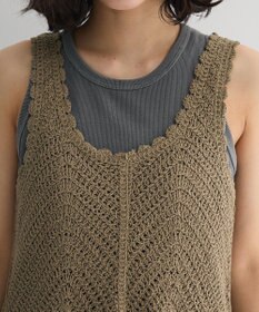 Green Parks ・ＳＵＧＡＲ　ＳＰＯＯＮ　クロシェキリカエワンピース