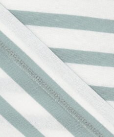 23区 【洗える】シアーフライスボーダー Tシャツ