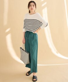 ANY L 【洗濯機可/アンチピリング/UVケア】アクリルガーターニット