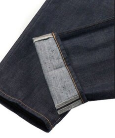 woadblue RIGID HIGH RISE（RIGID BLUE） ハイライズストレートパンツ