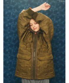 AMERICAN HOLIC ミッキー柄中綿キルトジャケット／Ｍｉｃｋｅｙ