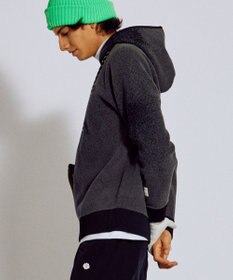 PW CIRCULUS 【手洗い洗濯可】【MEN】グラデーションニットフーディ ゴルフ