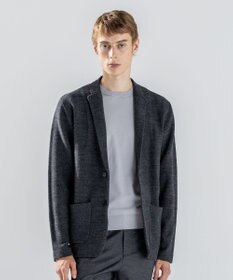 JOSEPH HOMME 【新素材】リンクスツイード　ニットジャケット