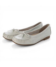 ing <ing>リボンモカシンシューズ