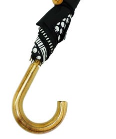 +RING 【UVカット95%以上】【UPF50＋】プラスリング レディース向け 晴雨兼用（長ショート） BLK T1296