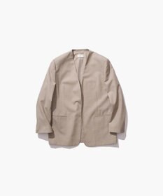 ATON WOOL SILK TWILL | カラーレスジャケット