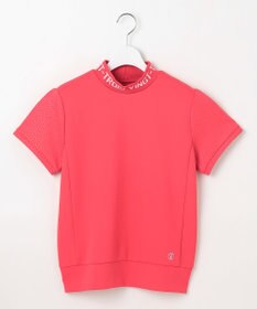 23区GOLF 【WOMEN】ライトダンボール ロゴリブモックネック