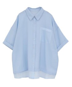 Green Parks 裾レイヤードショートスリーブシャツ